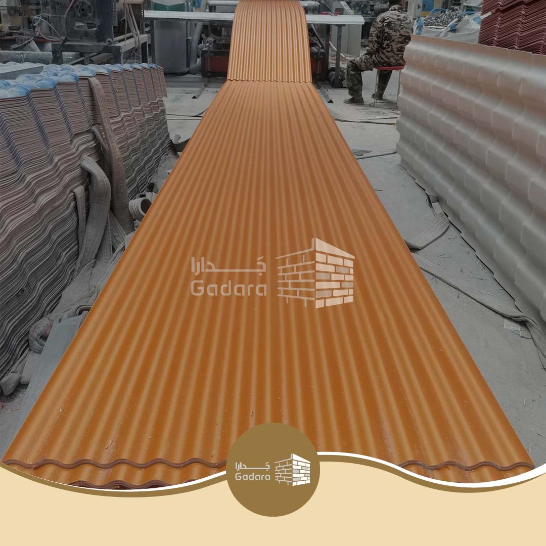 القرميد البلاستيك PVC
