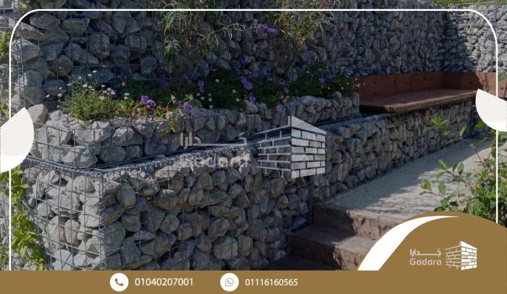 استخدامات الدبش في الأسوار والحوائط