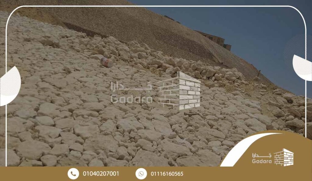 سعر حجر الدبش الجيري في مصر